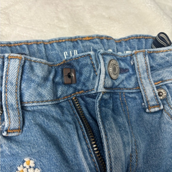 GAP Kids Girlfriend Flower Jeans size 8 - Picture 4 of 7